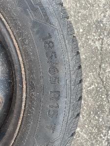 Zimní pneu 185/65 R15 i s ráfky 5x114,3 Kia