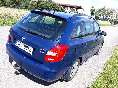 Fabia II combi, 89 500 km +LPG+tažné zař.+4 zimní 