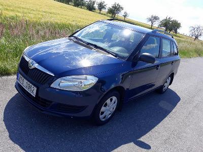 Fabia II combi, 89 500 km +LPG+tažné zař.+4 zimní 