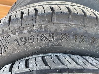 ALU kola na Fiat i s pneu 195/65 R15 letní