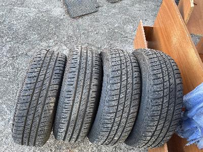 ALU kola na Fiat i s pneu 195/65 R15 letní