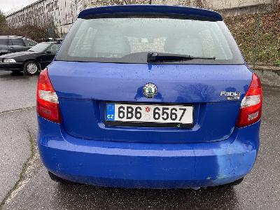 Škoda Fabia II 1,2i  51kW najeto 127500 km