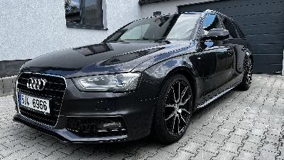 Audi A4 B8,5 Avant 2.0 TDi 130 kw S-line, manuál, top stav